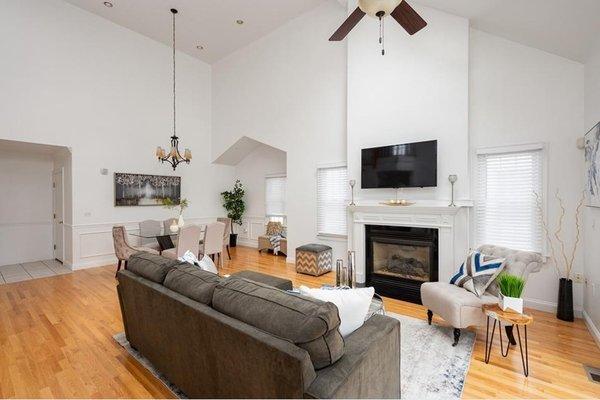 Braintree Townhouse Family Room