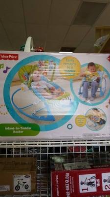 New in the box Infant to Toddler Rocker.