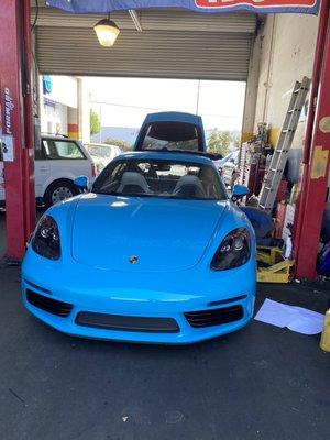 Porsche Cayman 718s service