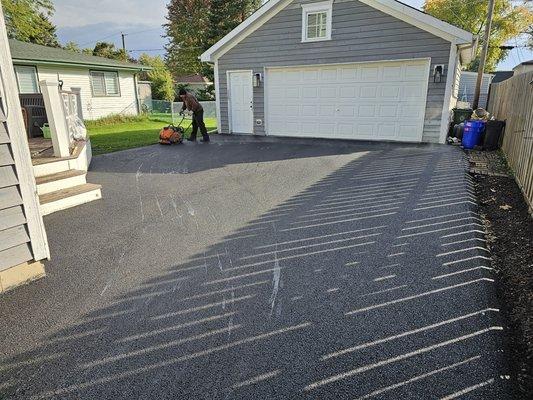 New driveway