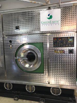 Green Earth Dry Cleaning Machine. Environmentally safe cleaning!