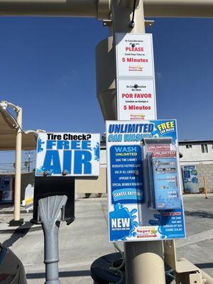 Good deals galore including free air