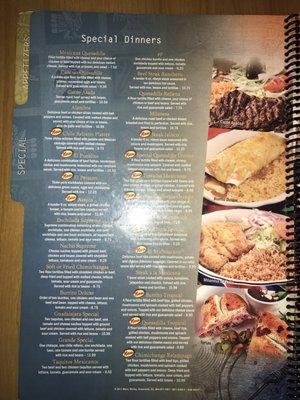 Their Menu!