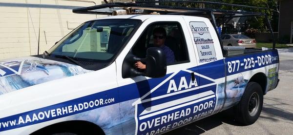 AAA Overhead Door Garage Door Repair Technician