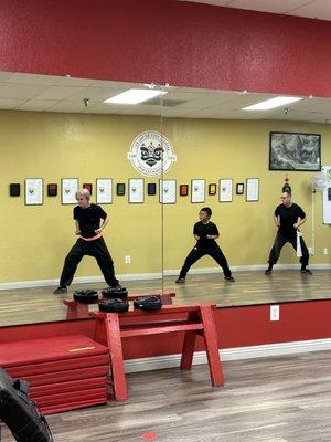 Stances are the foundation of strong Kung Fu