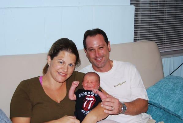 Our 3rd child, Alex, born at Miami Maternity Center.