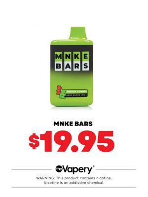 MNKE Bars -$19.95