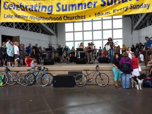 Summer Sundays at the Lake Harriet Bandshell