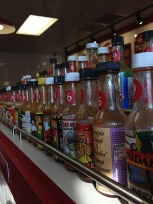 Firehouse subs has an awesome sauce selection!