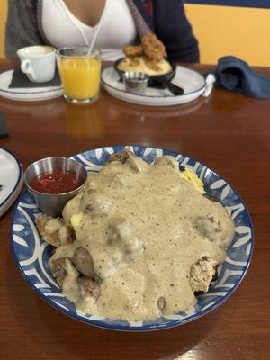 Biscuits and gravy