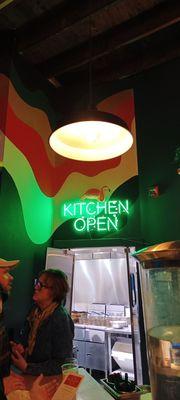 Kitchen signage