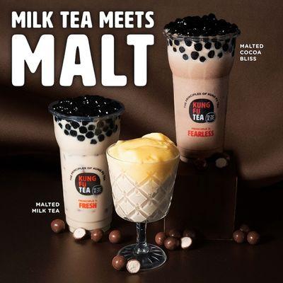 Malted Milk Tea & Malted Cocoa Bliss