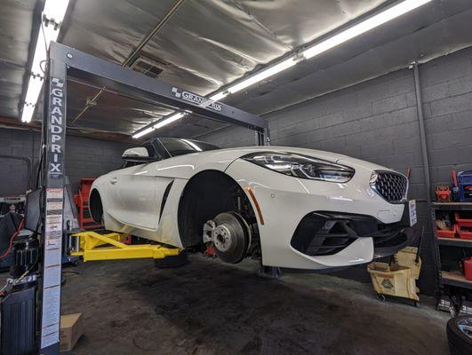 2020 BMW Z4 Front & Rear Brake Service