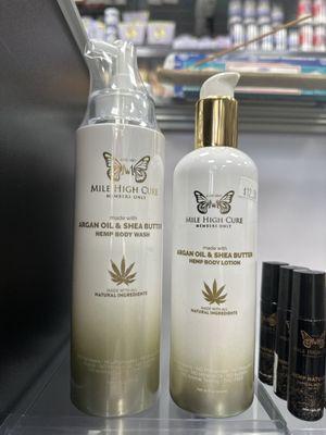 Hemp body lotion with shea butter