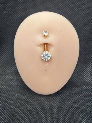 24k PVD Gold Navel Body Jewelry!