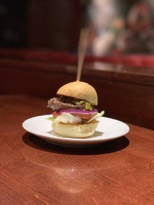 Bison Burger Slider