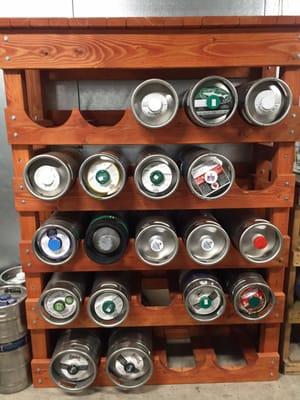 Micro brew pony kegs