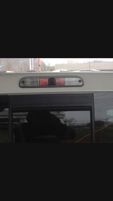 Back Up Camera in 3rd Brake light for 5th Wheel Trailer