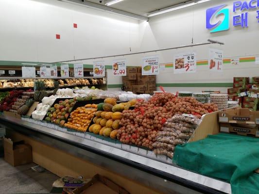 Welcome to the produce aisle.