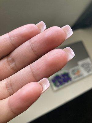 Did not fix under my nails correctly