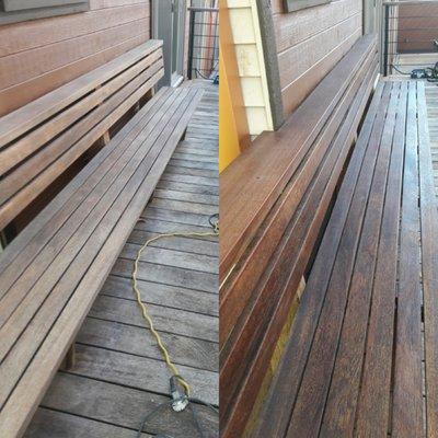 Ipe wood deck #stain. #decks  #deck cleaning  #deck staining  #deck restoration  #wood  #wood stain  #near  #near me  #pearland  #houston