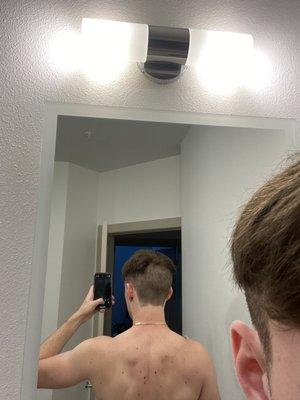 This is the "undercut" I received.