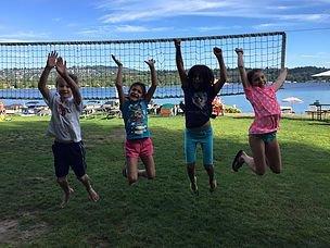 Beachfront play area