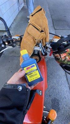 Thanks for the amazing engine oil!