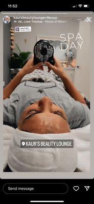 Beginners facial