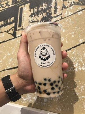 Caramel milk tea