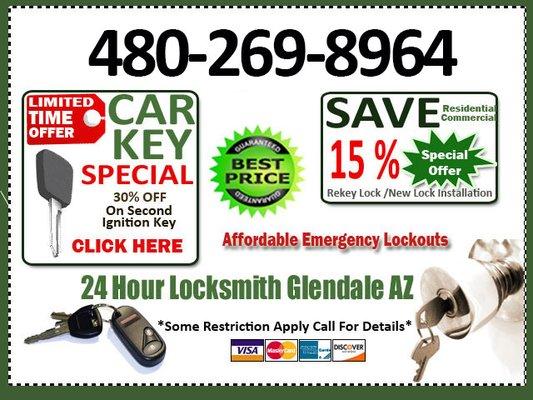 24 Hour Locksmith in Glendale