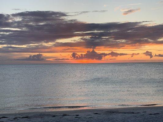 View outside the Beach House