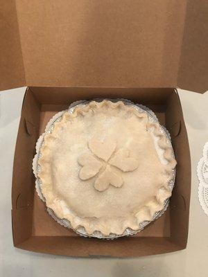 Full size pie to bake at home