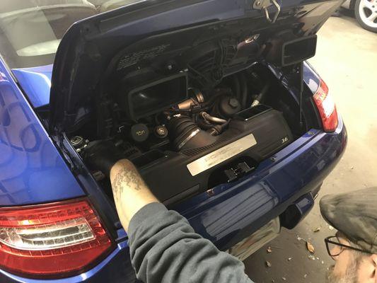 Foremost Speed Shop, my Porsche mechanics for years...and happy about it.