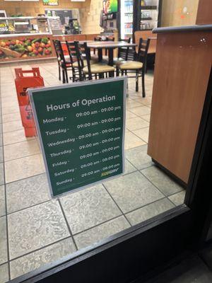 Place says closes at 8pm and the workers closed early because they don't want customers  10/10 lazy workers