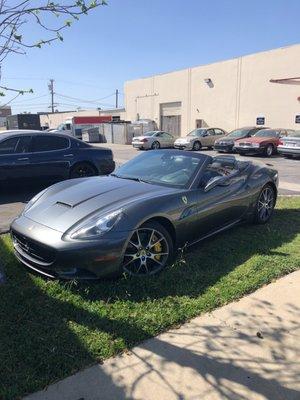 Came to look at a $109k car and found it parked on the lawn and no one here could tell me anything about it. Kind of a drag.