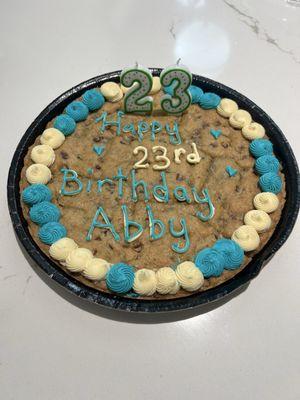 Cookie cake