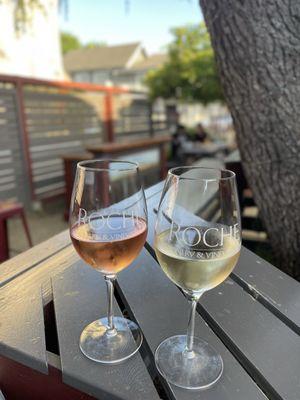 Rosé & Unoakes Chardonnay