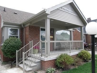 Porch and Porch Roof