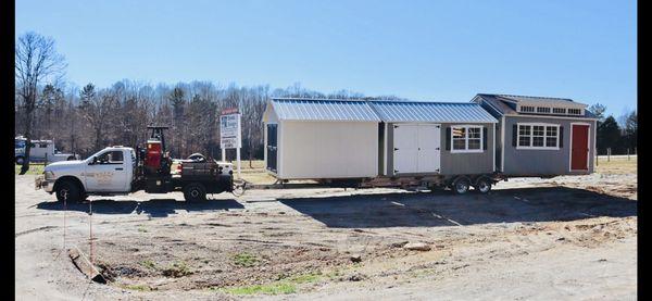 Shed Hauling in NC by Sheds by Design