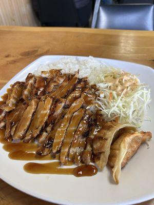 chicken teriyaki plate