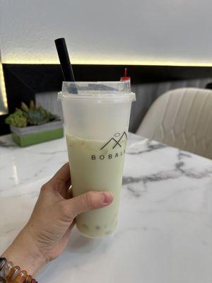 I ordered a cup of green milktea, and it is really tasted different from other stores. I loved it! You guys should try....