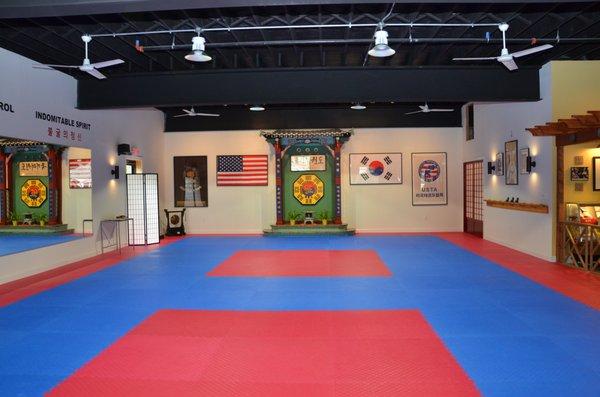 Interior of our new dojang