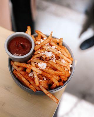 Duck fat fries