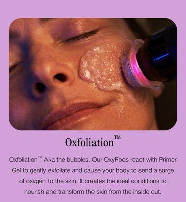 Glo2Facial Oxfoliation