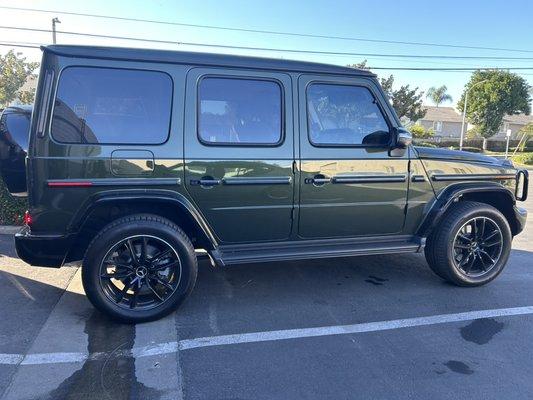 2024 Mercedes Gwagon ceramic film