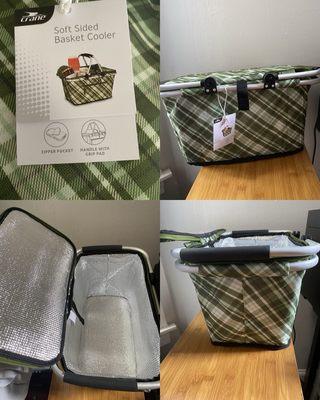 Soft Sided Basket Cooler