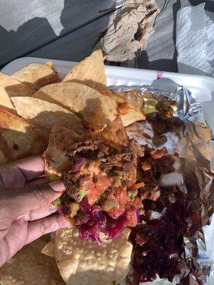 The best jackfruit nachos!