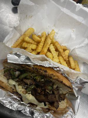 Philly cheesesteak