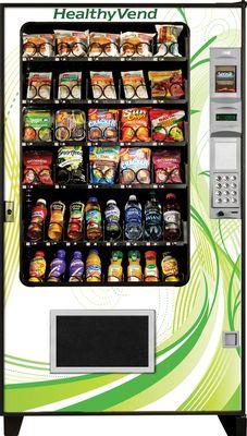 AMS Combination Vending Machine - Healthy Graphics